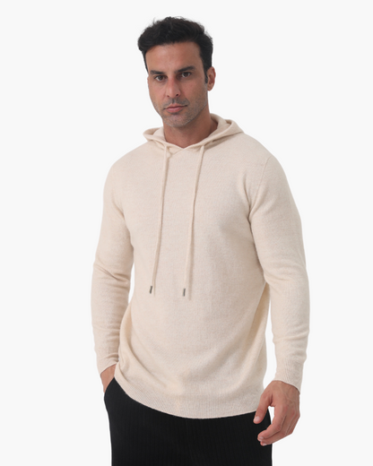 Kapuzenpullover aus 100 % Kaschmir - Milano®