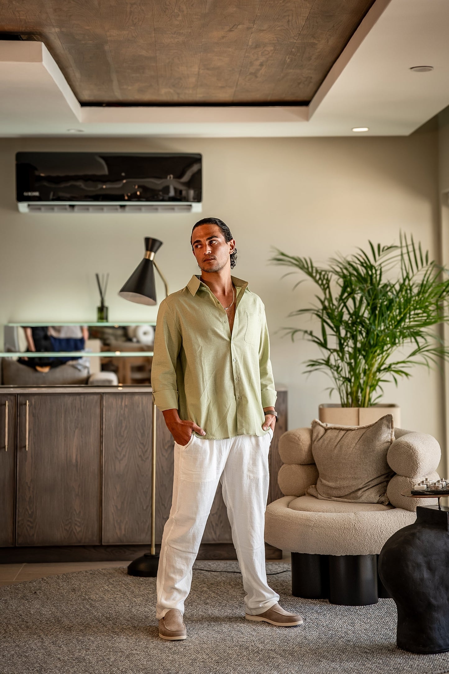 Leinen-Set Old Money (Langarm) – milano®